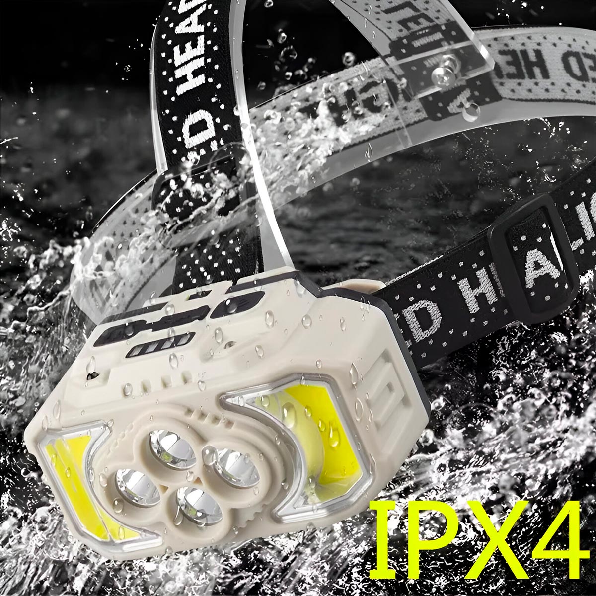 Miniatura 6 de Linterna Minera LED USB 6 Modos HX-815