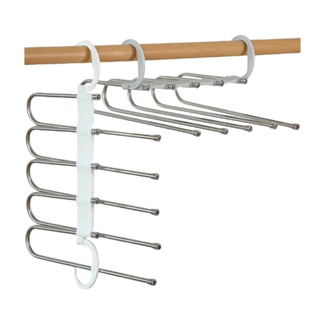 Gancho Colgador Ropa Extensible Armario Perchero Multiusos Diseño