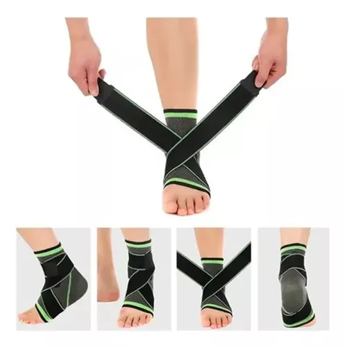 Miniatura 2 de COMBO DE 2 TOBILLERA  1 RODILLERA