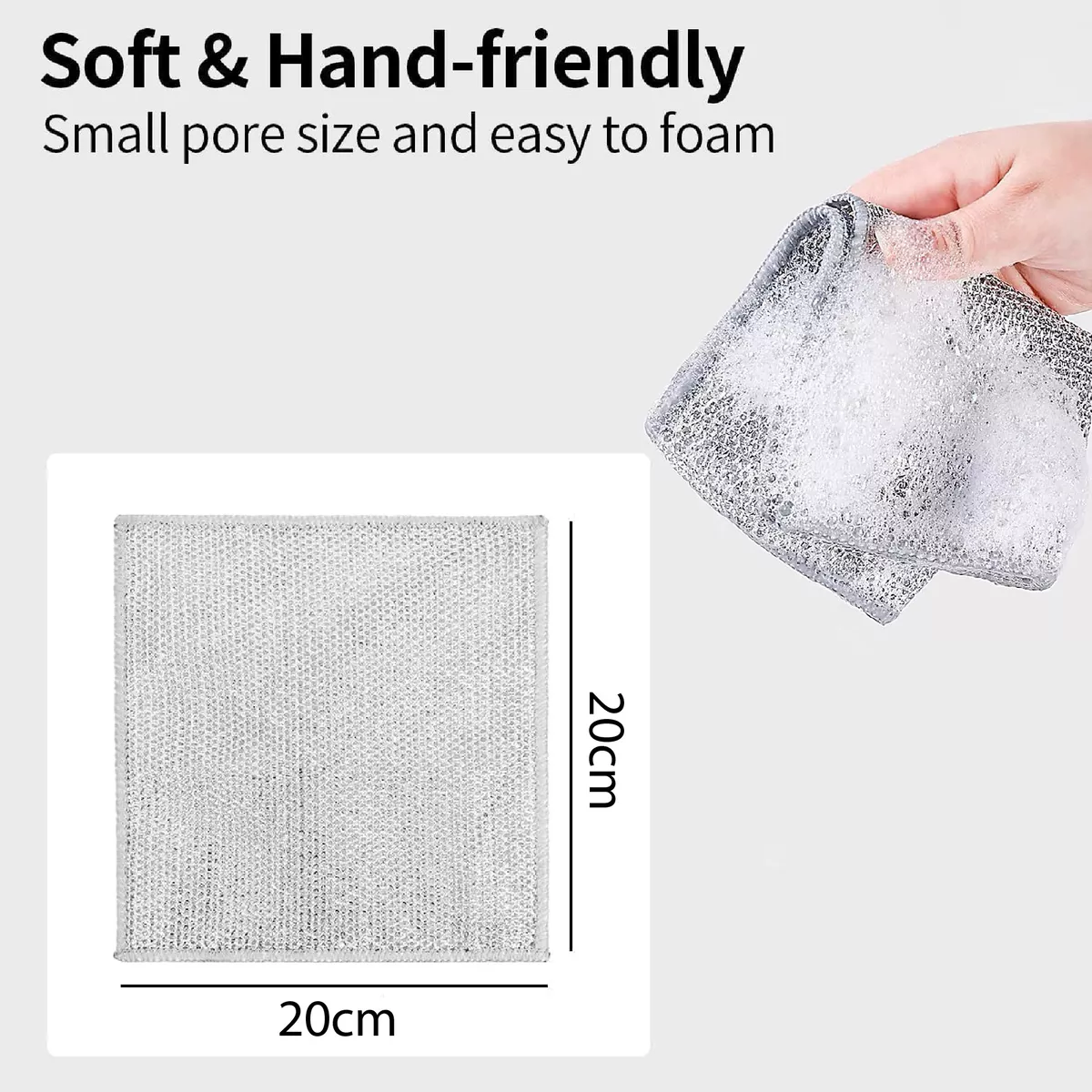 ✨ Set X5 Paños de Alambre para Limpieza de Cocina ✨ 7