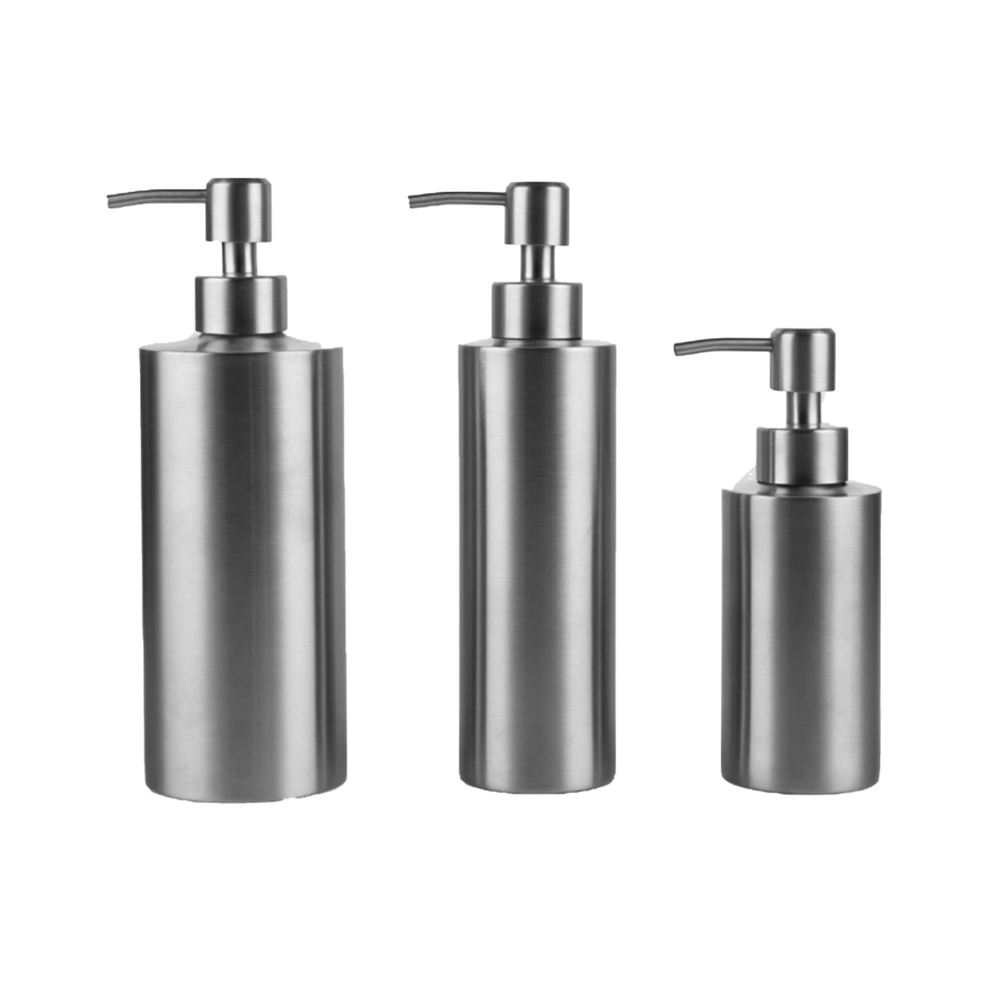 Miniatura 3 de Dispensador jabón acero 350 ml mesa