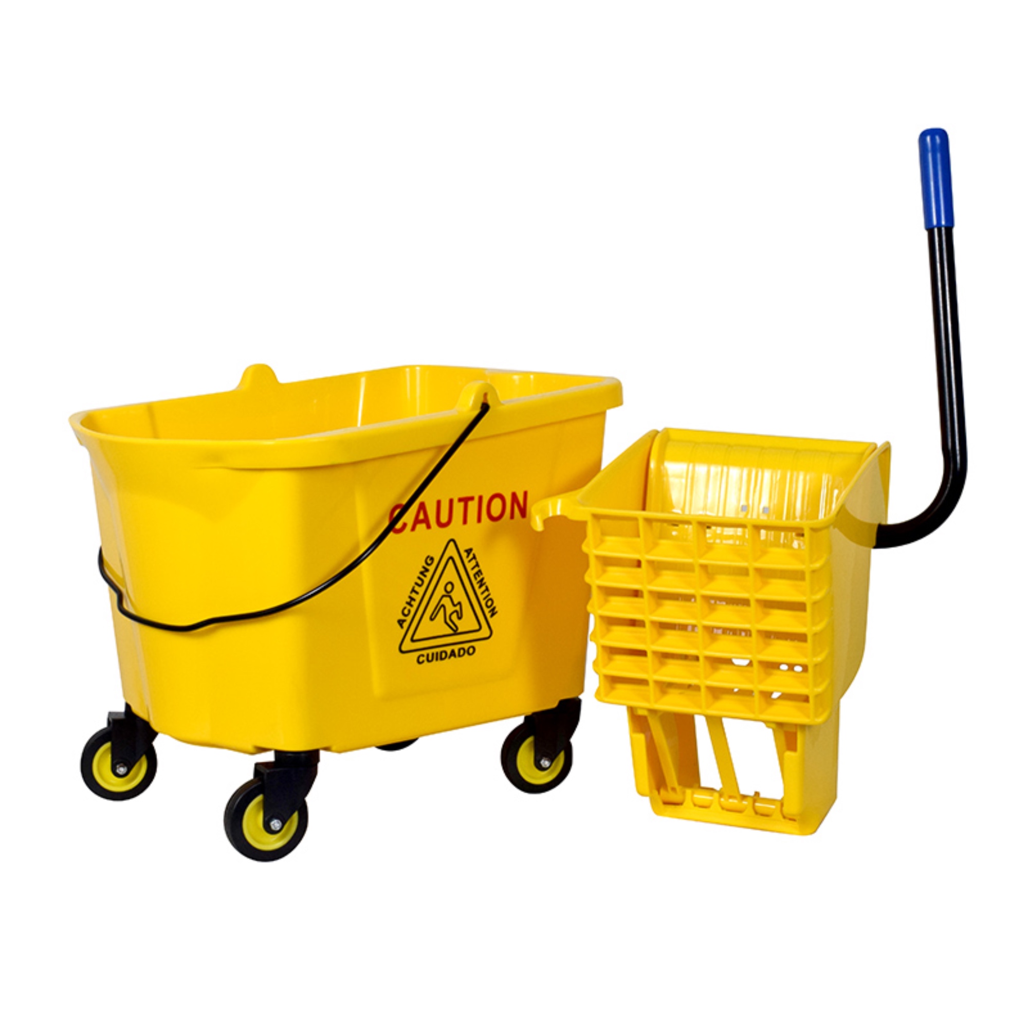 Miniatura 3 de Balde exprimidor 26 litros amarillo