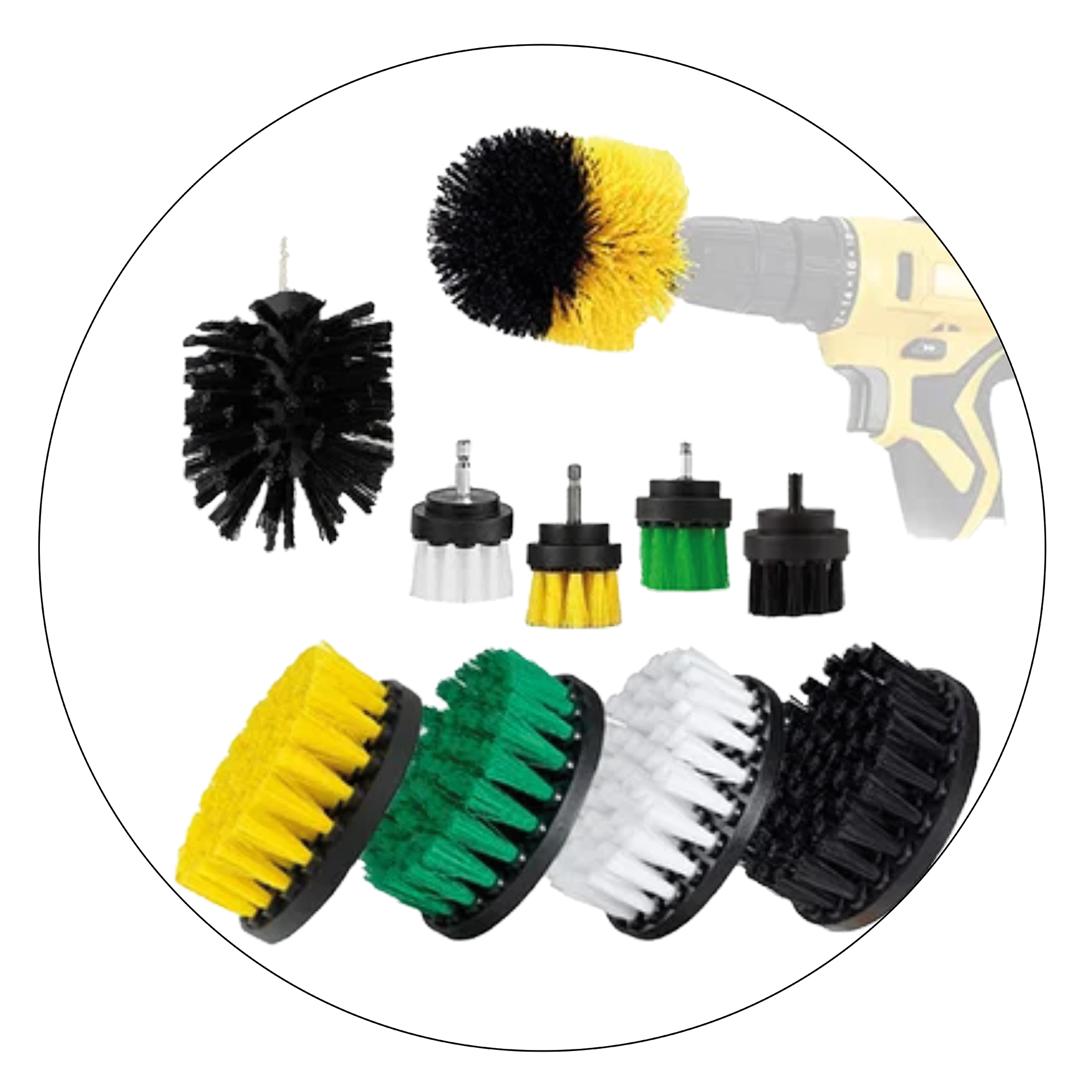 Miniatura 3 de Set de Cepillos para taladro