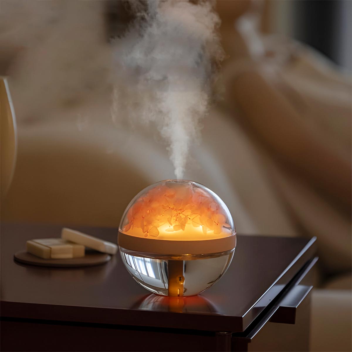 Miniatura 5 de Humidificador Flores LED LLD-J225