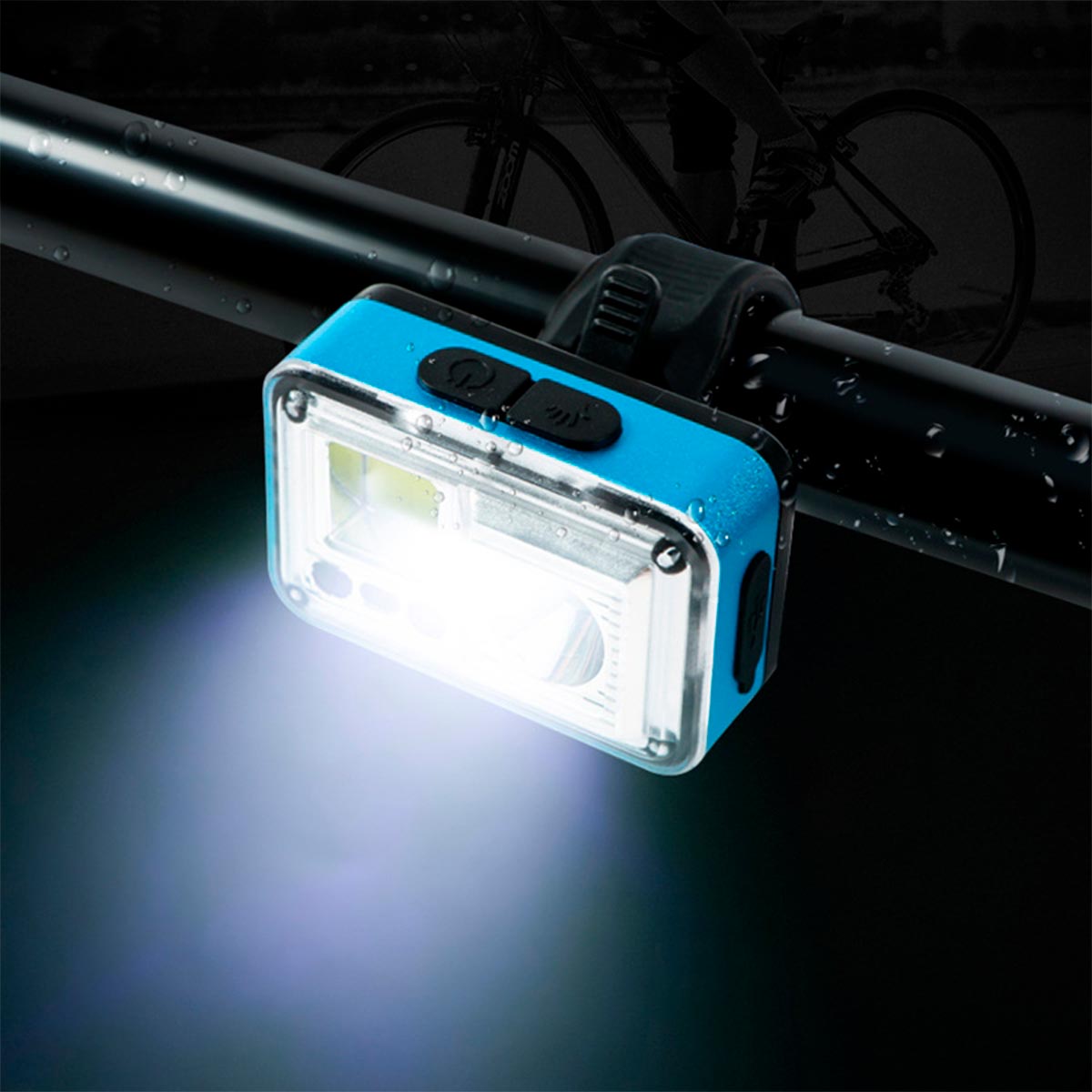 Miniatura 4 de Luz Bicicleta 7 Modos Recargable XQ-T4-C