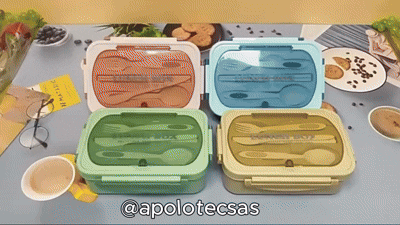 Lonchera Antifugas Microondas