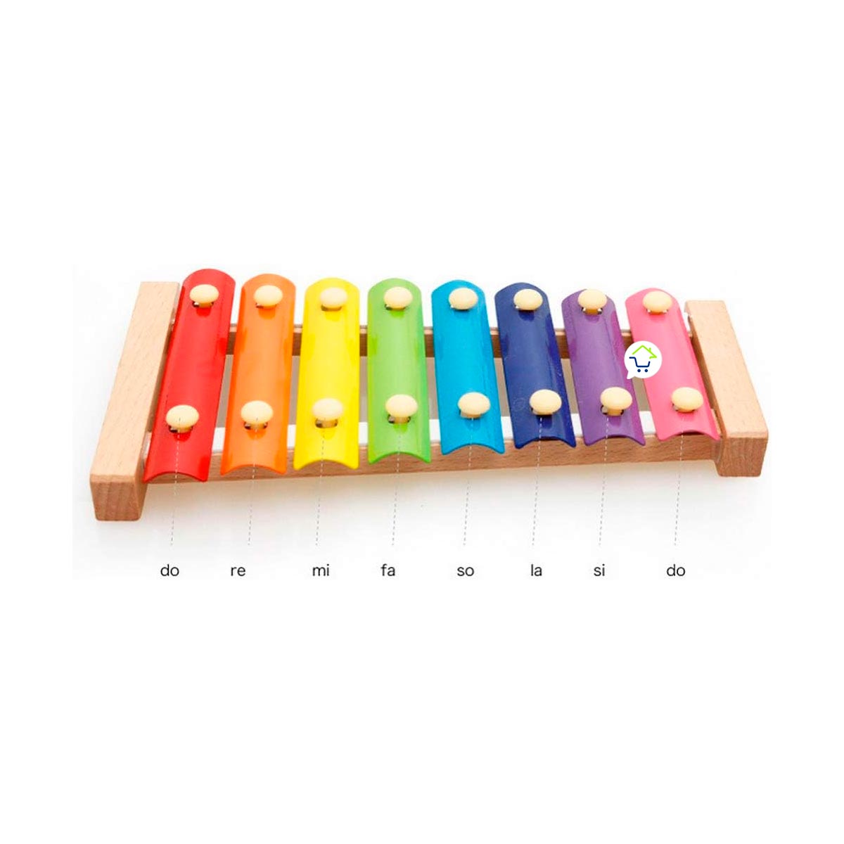 Vista 2 de Xilofono Infantil 6 Tonos Marimba 321683