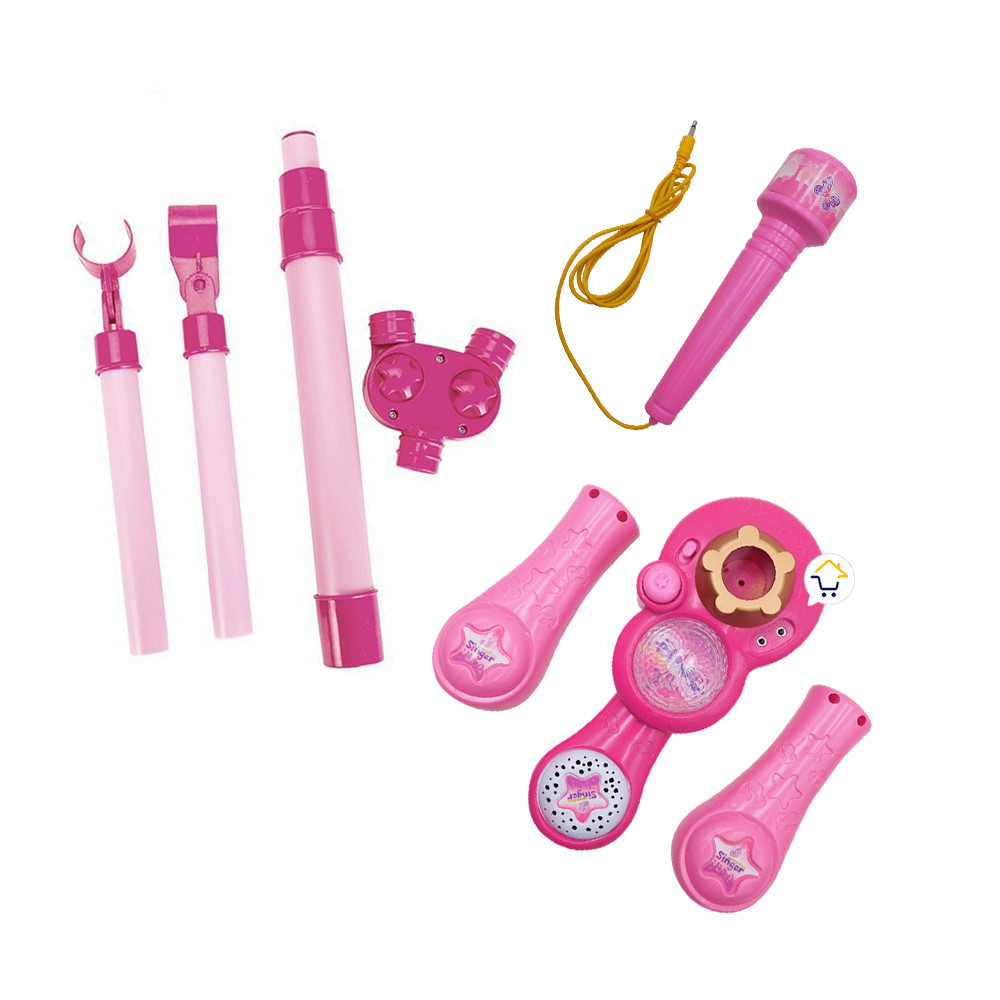 Miniatura 2 de Microfono Doble Karaoke Guitarra 2898