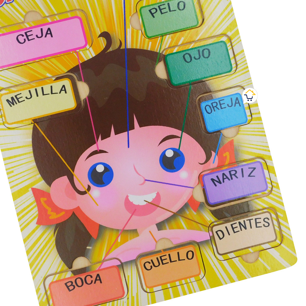 Miniatura 2 de Rompecabezas Didactico Madera 8953