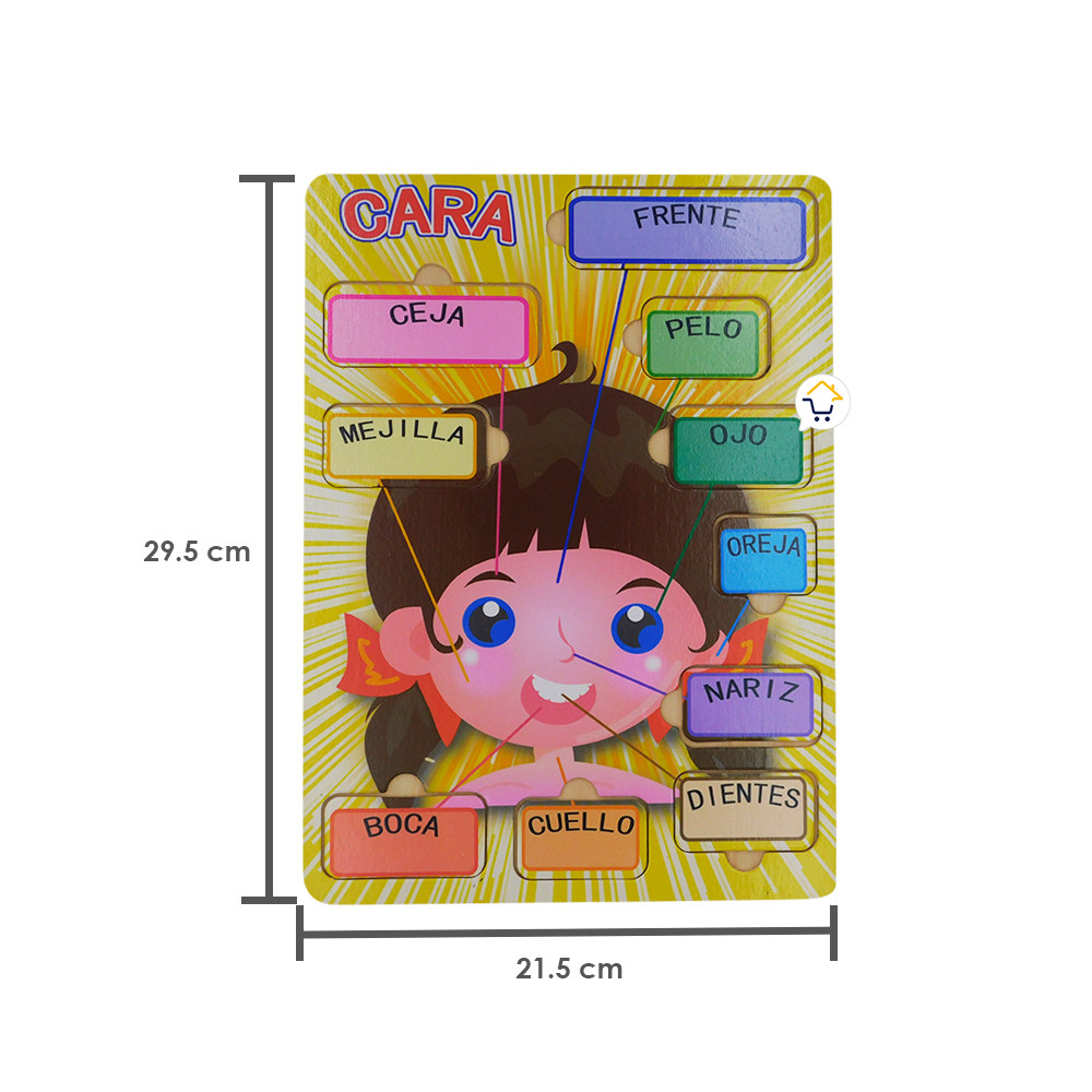 Rompecabezas Didactico Madera 8953