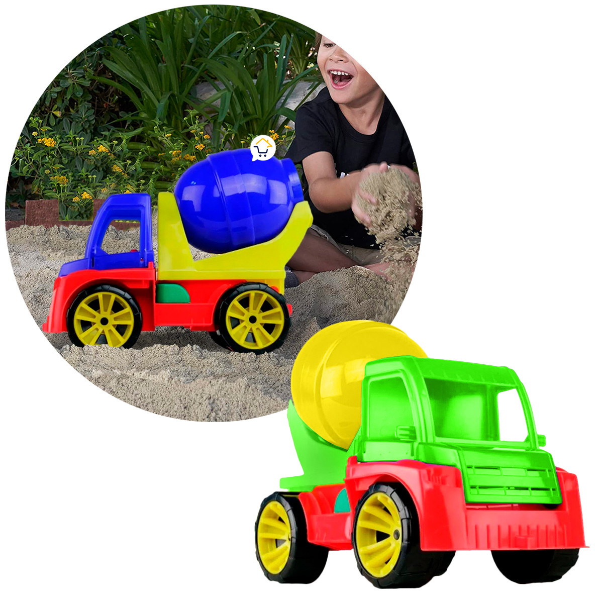 Camion Mezclador Volqueta PF730