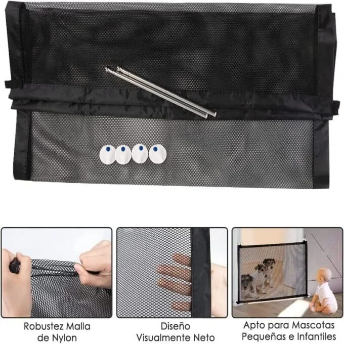 Miniatura 4 de Malla de seguridad mediana mascotas/bebe