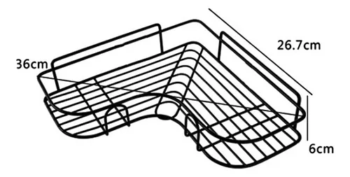 Miniatura 4 de PACK 2 ESQUINEROS ORGANIZADORES DE DUCHA