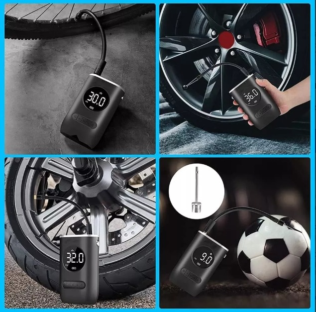 Miniatura 5 de Mini Compresor recargable portátil