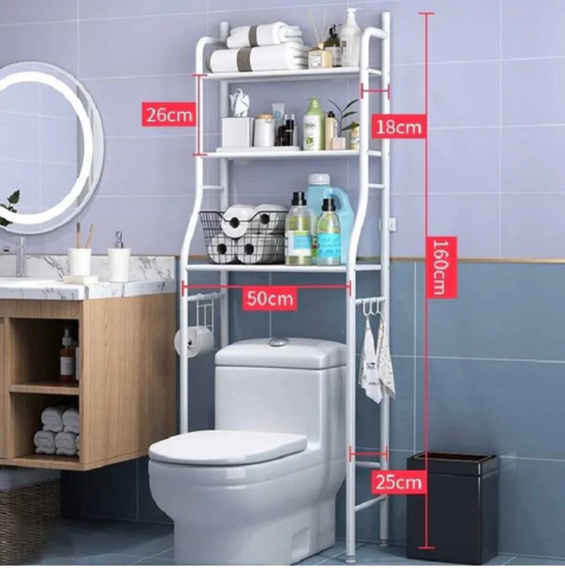 ORGANIZADOR DE BAÑO GRANDE INODORO