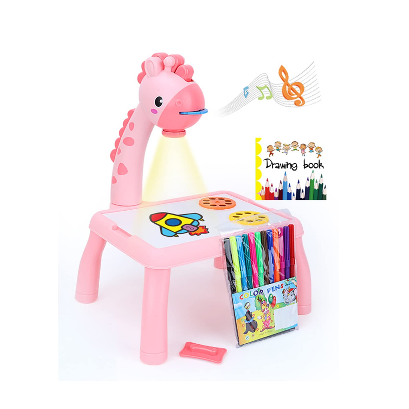 Vista 3 de Mesa de dibujo infantil con proyector