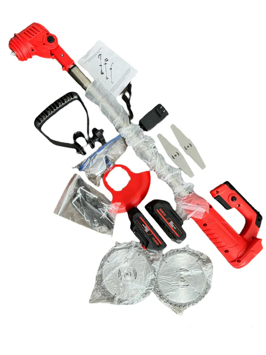 Guadaña multifuncional doble bateria 48V