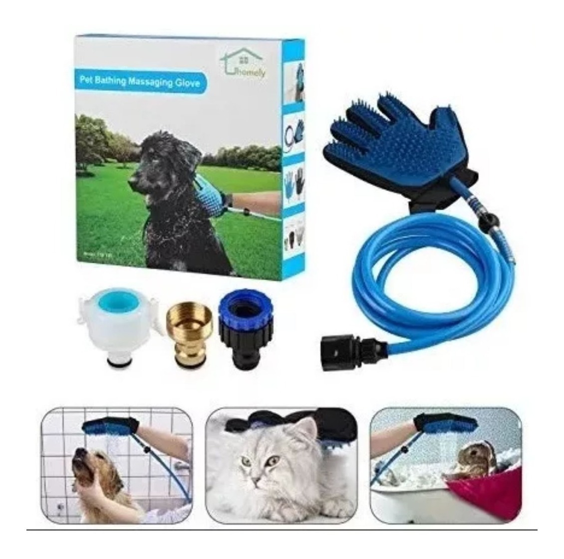 Miniatura 2 de Guante Baño para Mascotas