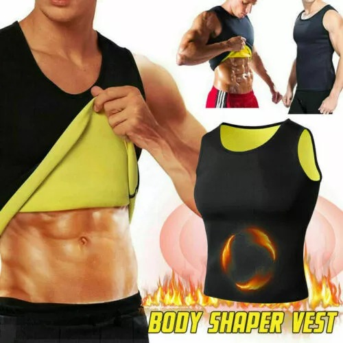 Faja Chaleco AMARILLO Reductor Hombre