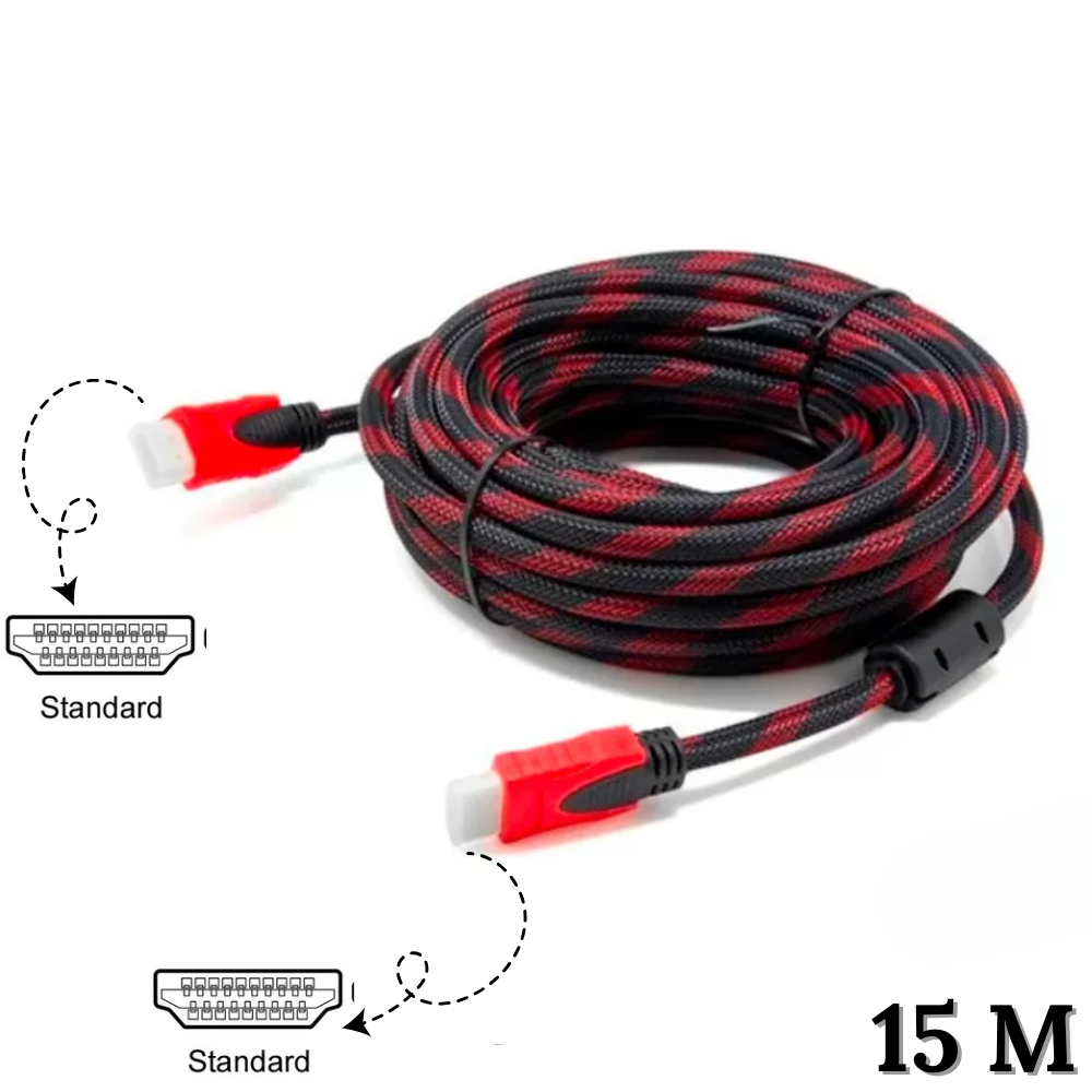 Cable Hdmi A Hdmi 15 Metros Doble Filtro