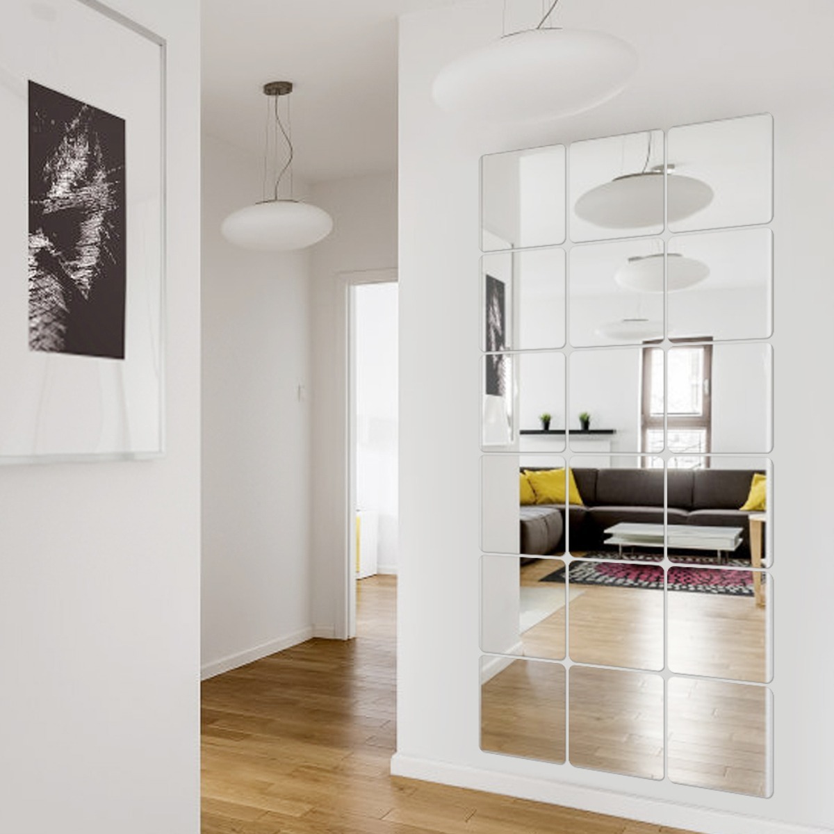 ESPEJOS CUADRADOS X30 UNIDADES