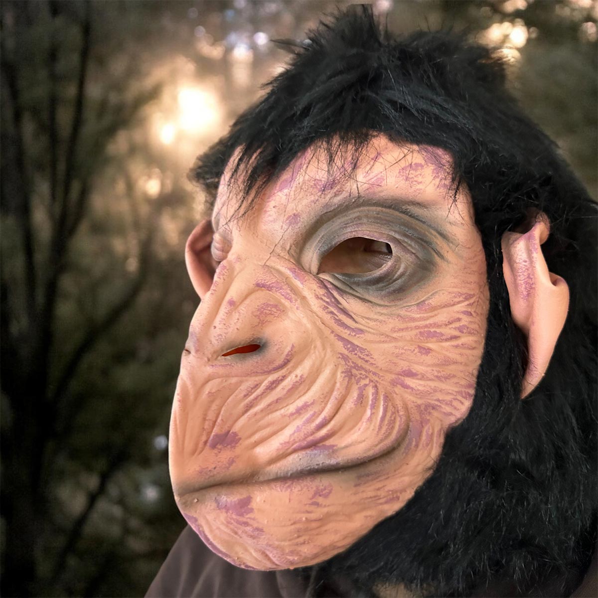 Miniatura 3 de Mascara Simio Latex Halloween OF-1599