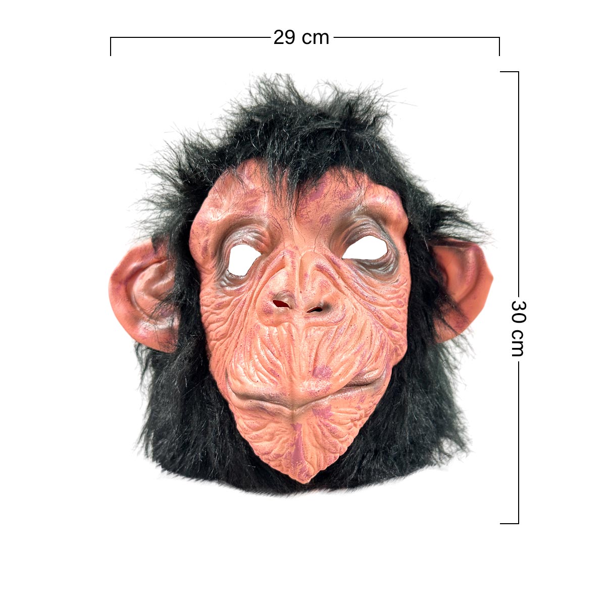 Miniatura 2 de Mascara Simio Latex Halloween OF-1599