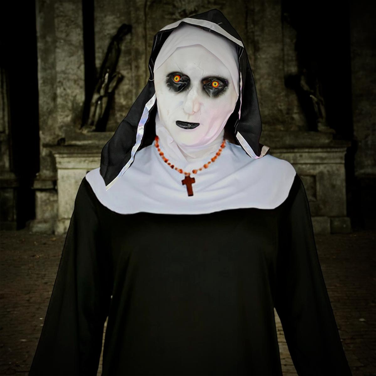 Mascara Monja Macabra Latex OF-1466