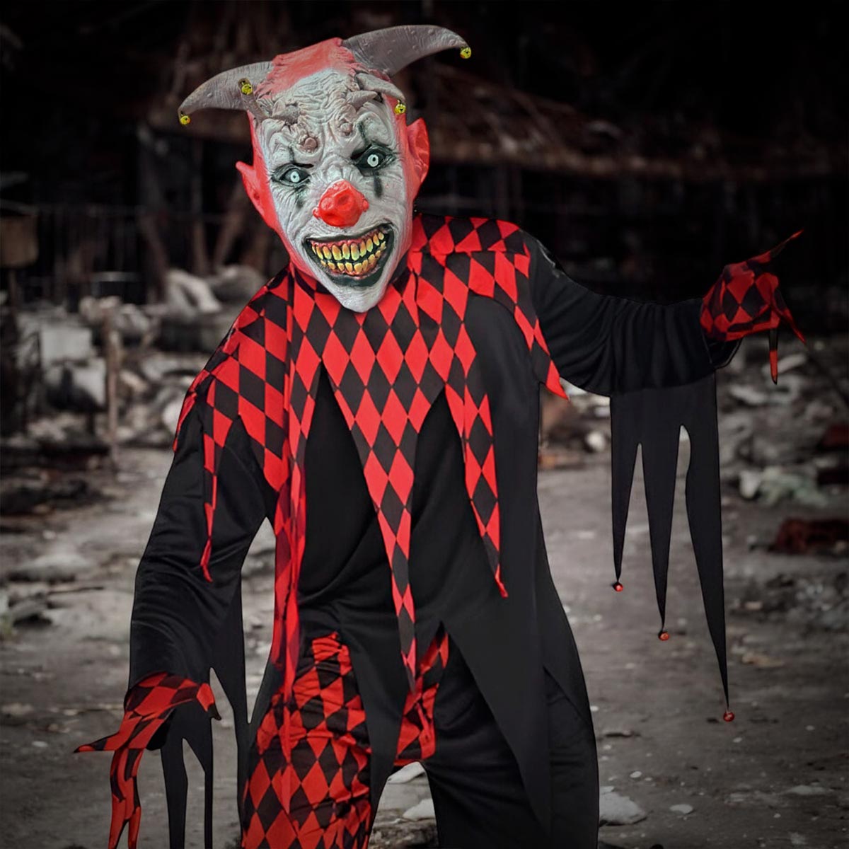 Mascara Payaso Arlequin Latex OF-1592