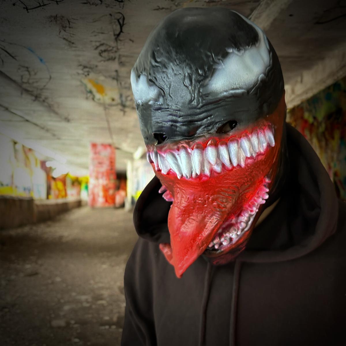 Mascara Venom De Latex Halloween OF-1600