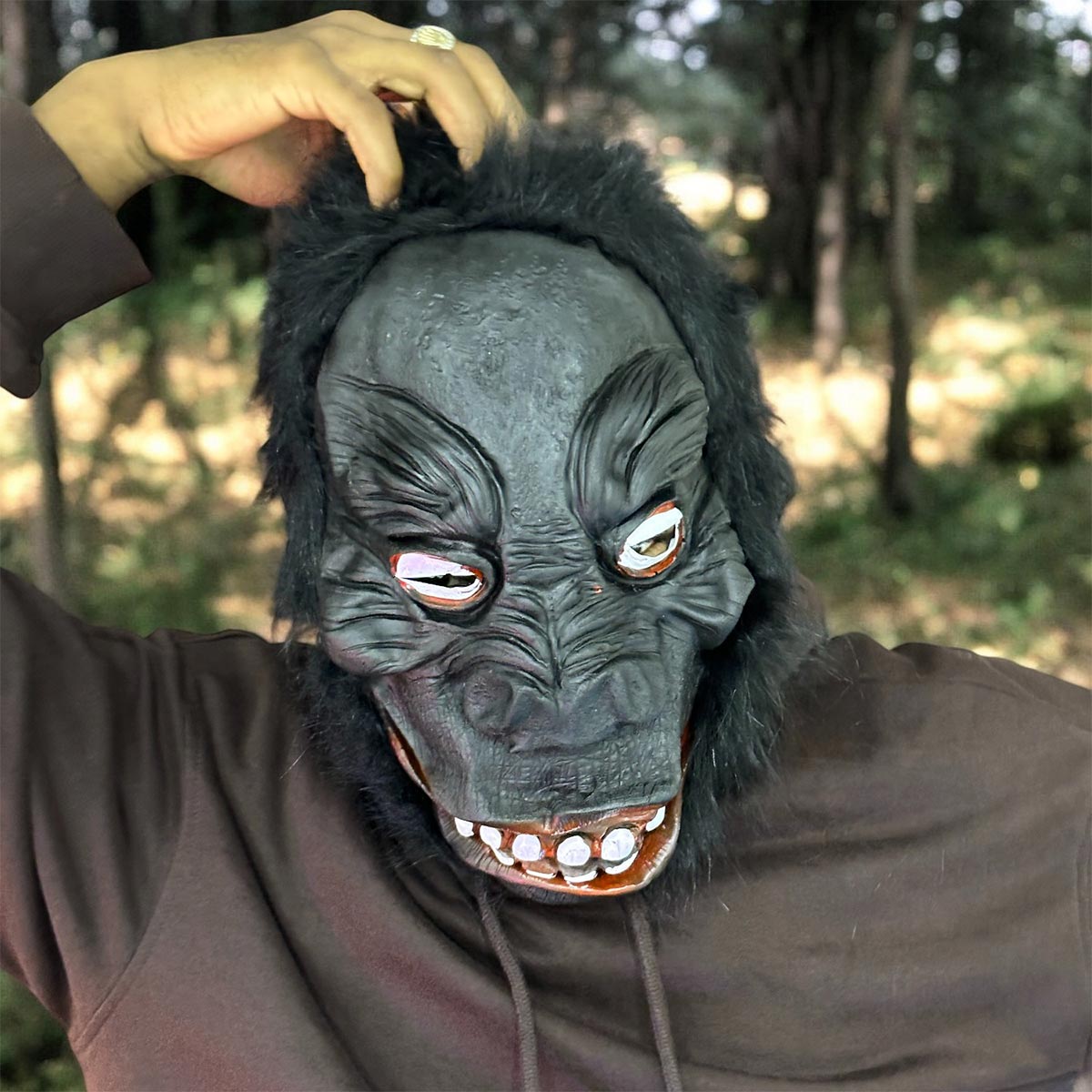 Miniatura 2 de Mascara Gorila Latex Halloween OF-1598