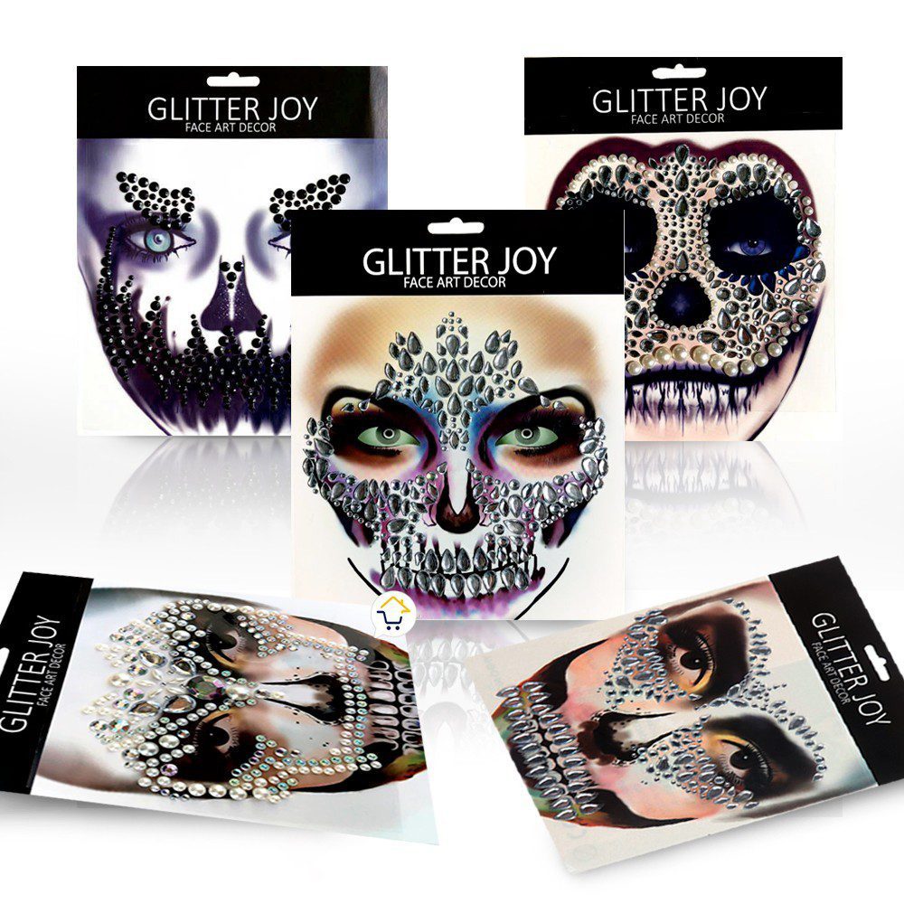 Tatuaje Temporal Piedras Halloween TT02