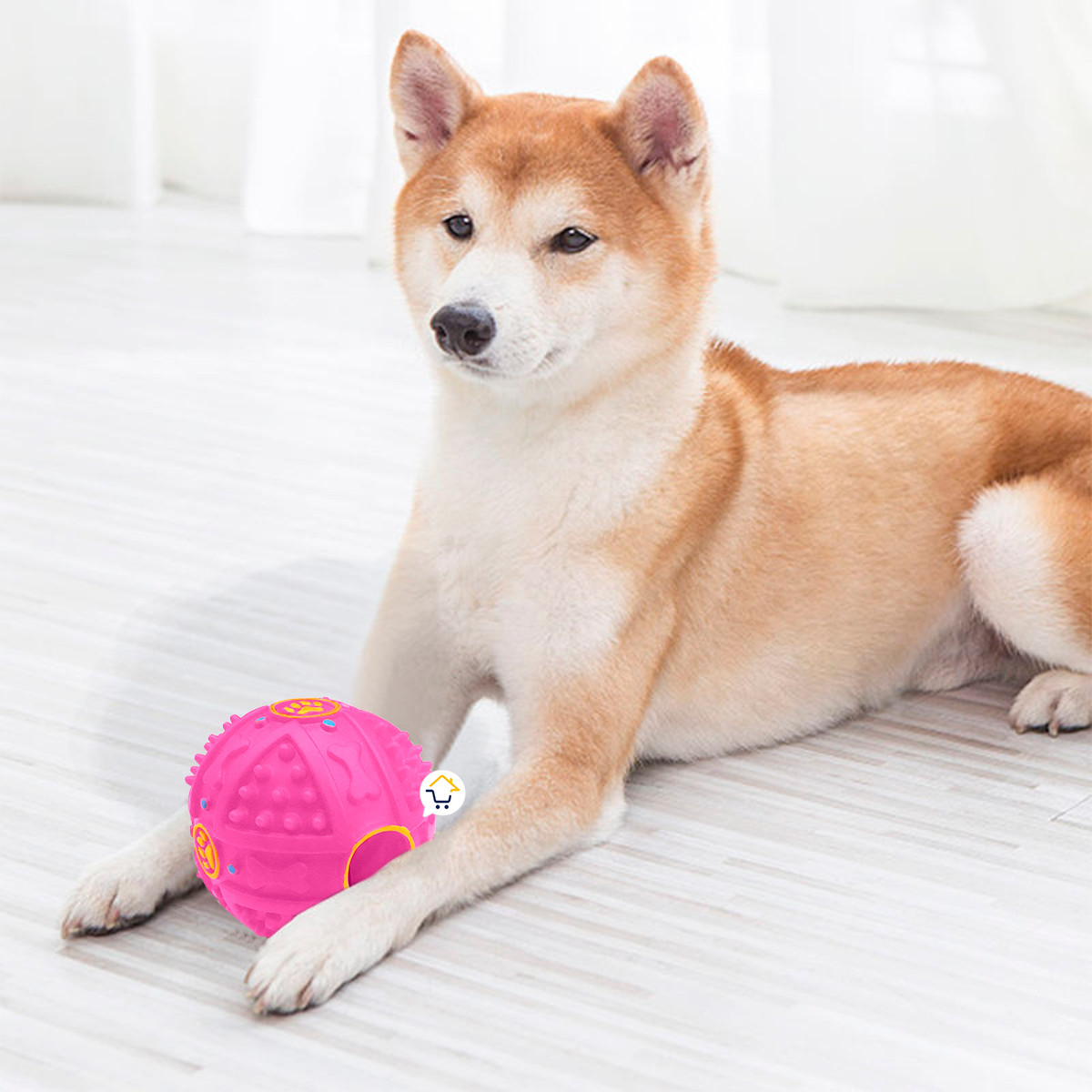 Miniatura 5 de Pelota Dura Yogo Yogo Juguete Perros HEC