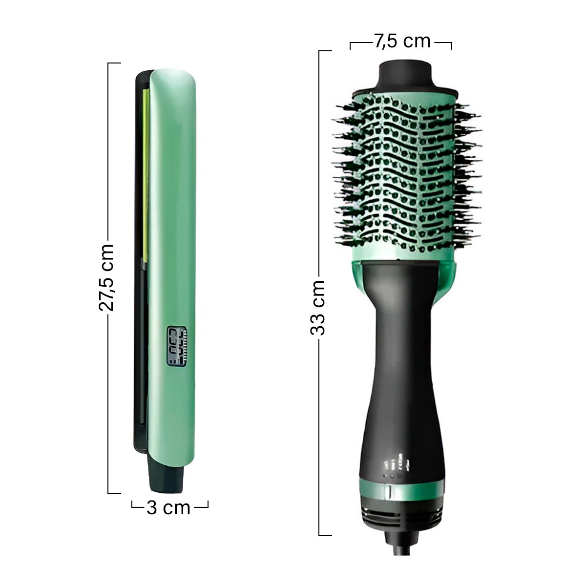 Combo 2 en 1 Plancha + Cepillo PRO-2501 disponible en Yaxa Colombia