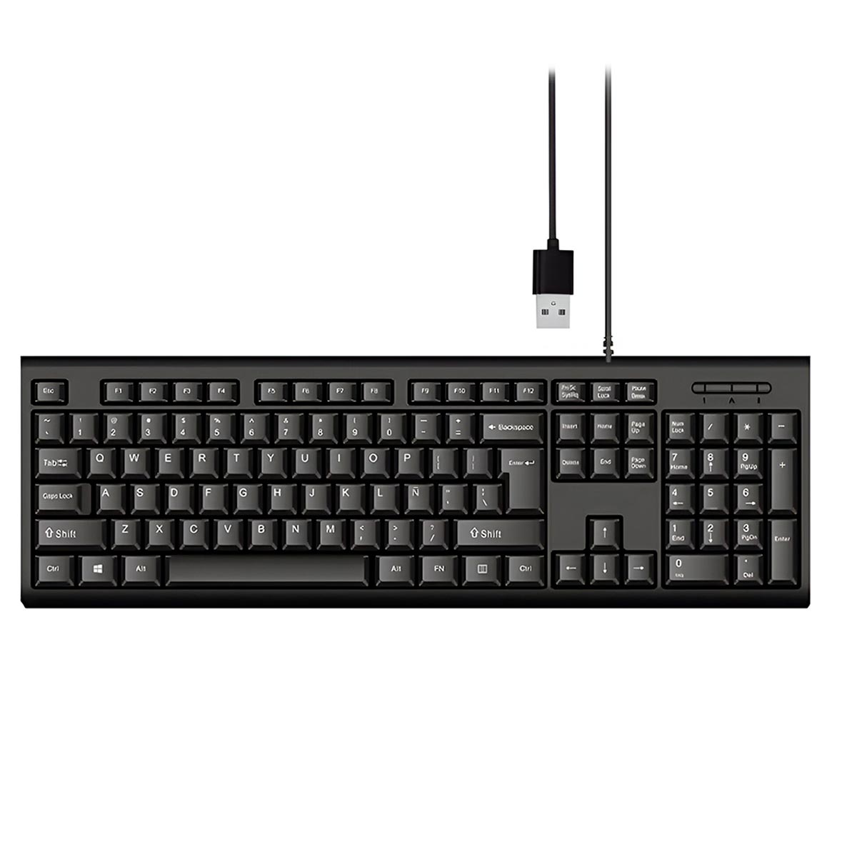 Miniatura 2 de Teclado Alambrico Multifuncional M-200