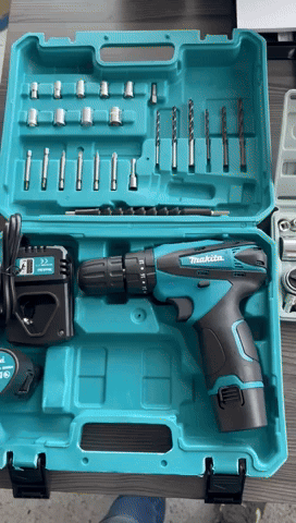 Taladro Makita 18V Inalambrico + Raches