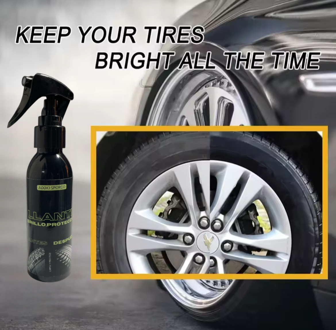 Miniatura 5 de Revestimiento Llantas 500ML