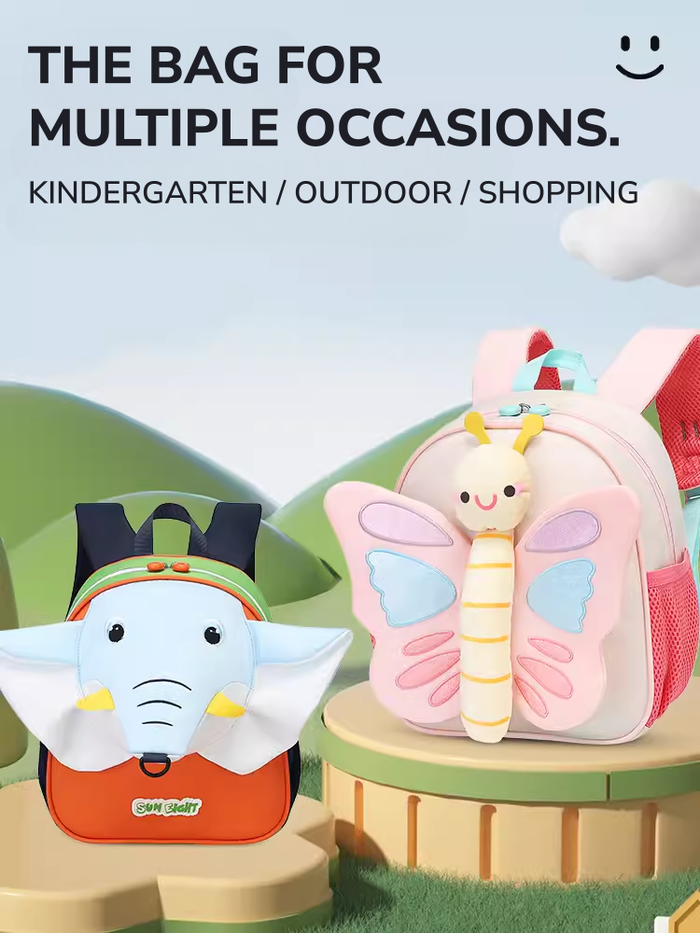 BOLSO MORRAL INFANTIL PELUCHE REF22138 DISEÑO