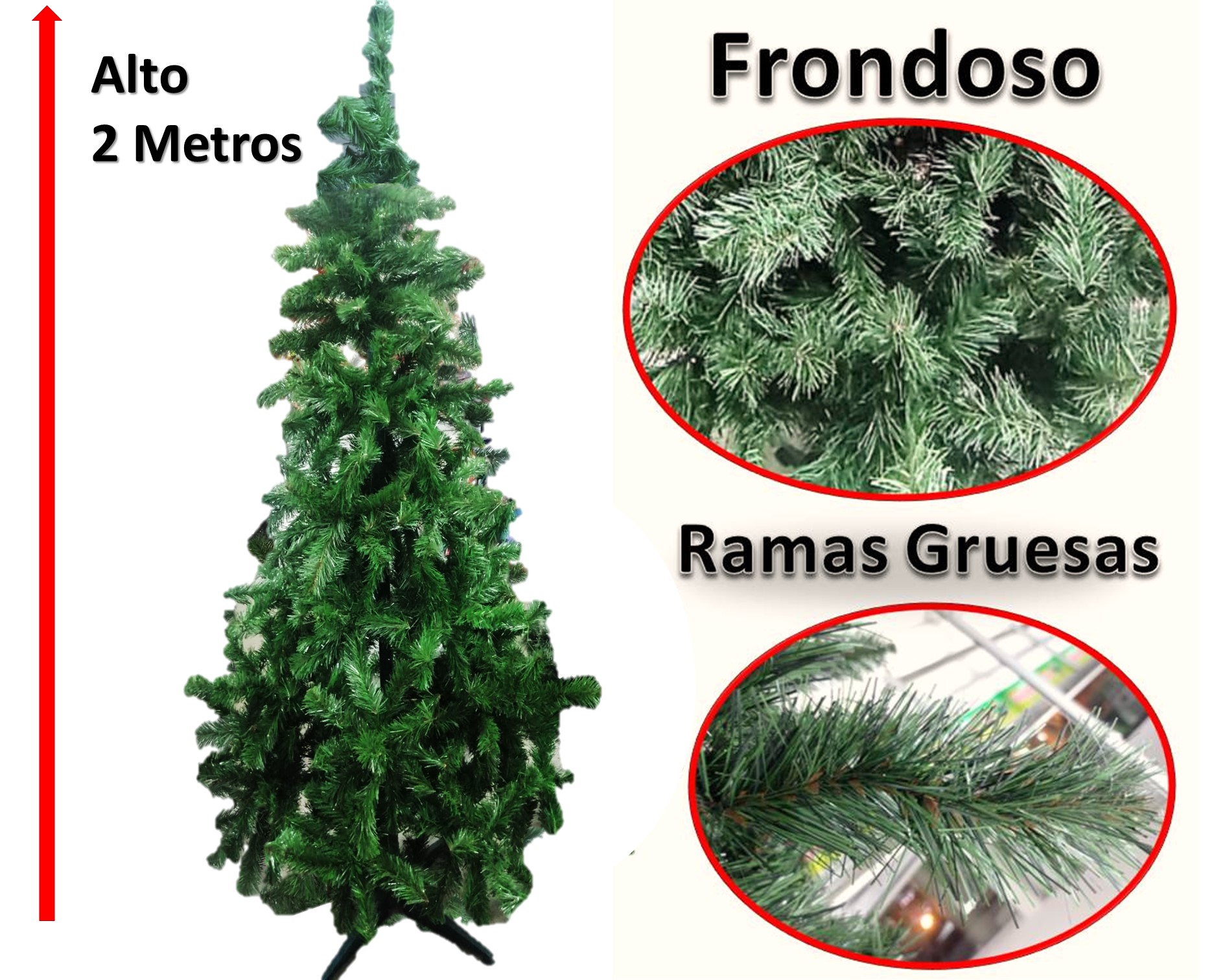 Miniatura 2 de Árbol de Navidad 200 cm Nacional México