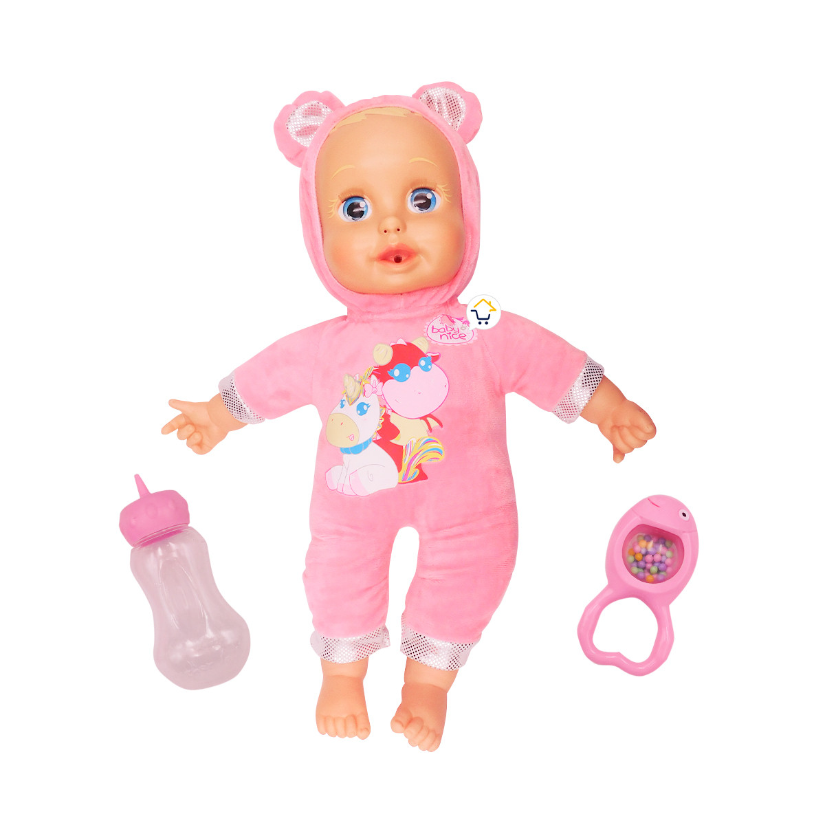 Vista 4 de Muñeca Bebe Lagrimas Reales RV1915