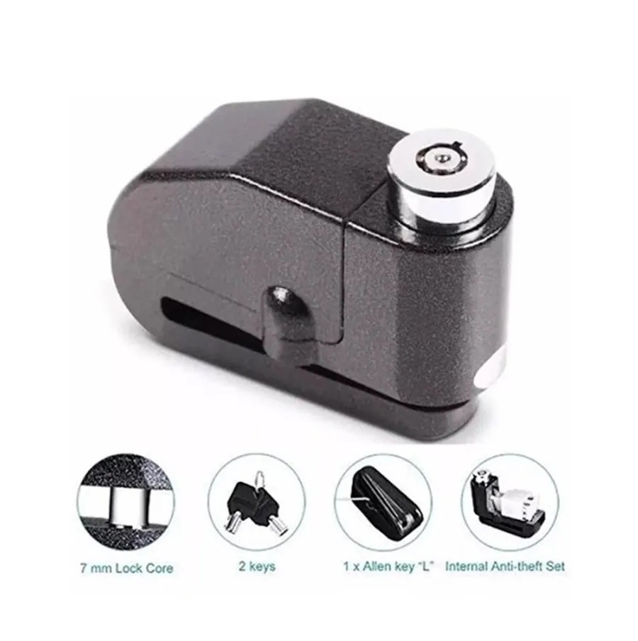 Miniatura 9 de Candado-alarma Freno Disco Moto