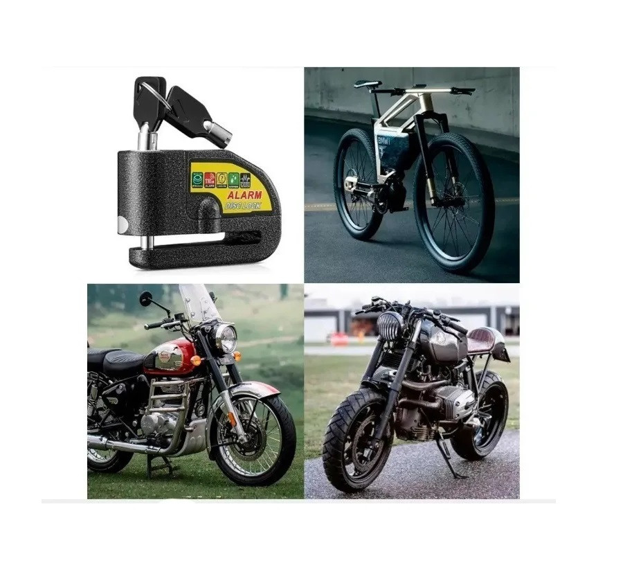 Miniatura 7 de Candado-alarma Freno Disco Moto