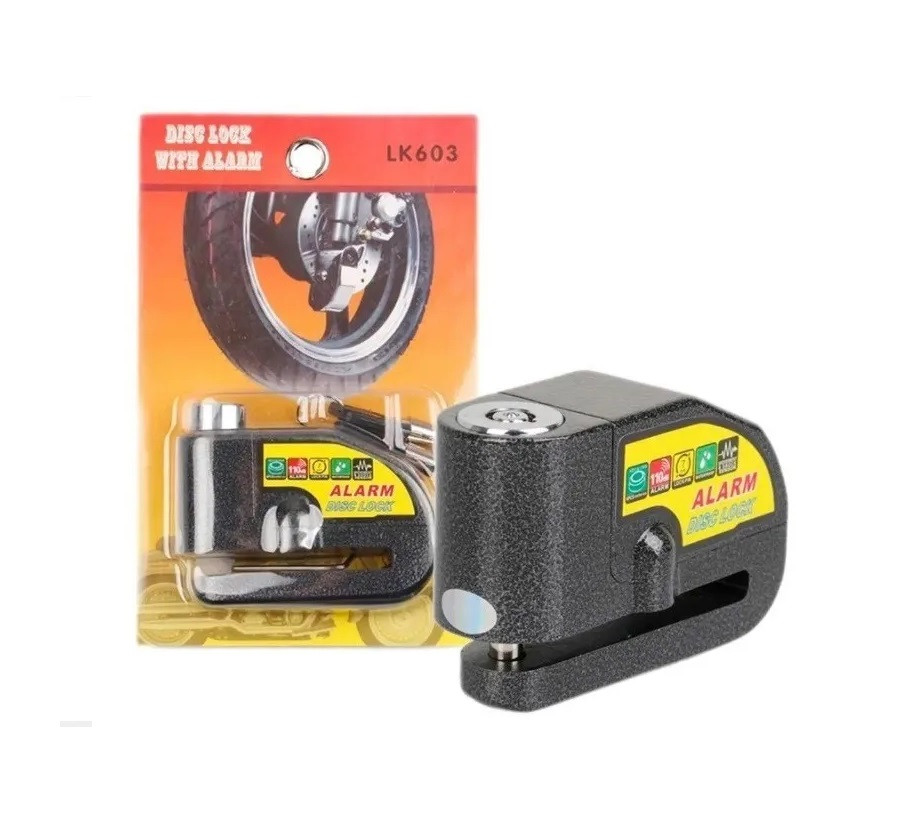 Miniatura 6 de Candado-alarma Freno Disco Moto