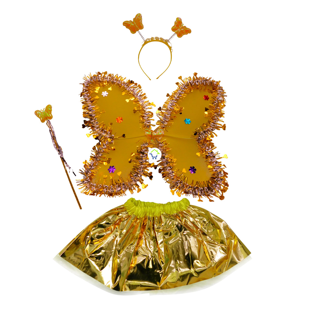 Miniatura 3 de Disfraz De Hada Mariposa Para Niña OF488