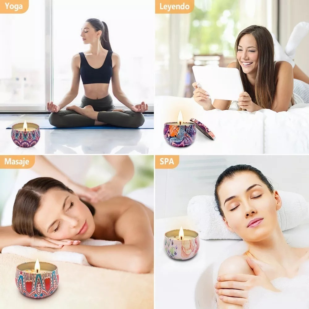 Miniatura 6 de VELAS AROMATEAPIA MEDITACION *4 UNIDADES