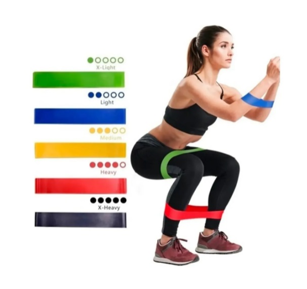 Miniatura 5 de Kit 2Rodilleras + 2Muñequera + Bandas x5