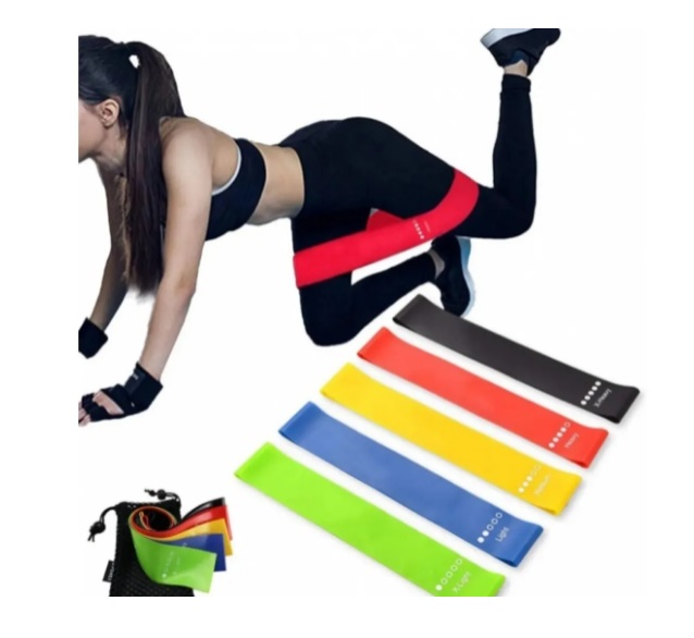 Miniatura 8 de Kit 2Rodilleras + 2Muñequera + Bandas x5
