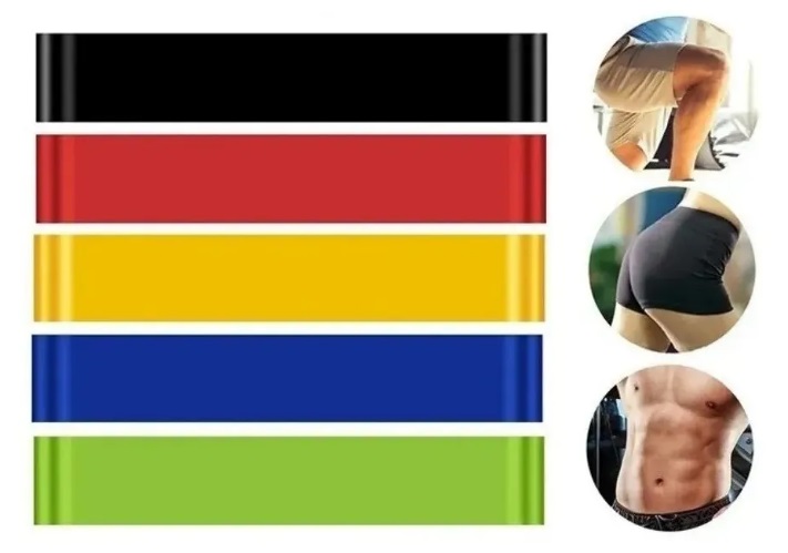 Miniatura 10 de Kit 2Rodilleras + 2Muñequera + Bandas x5