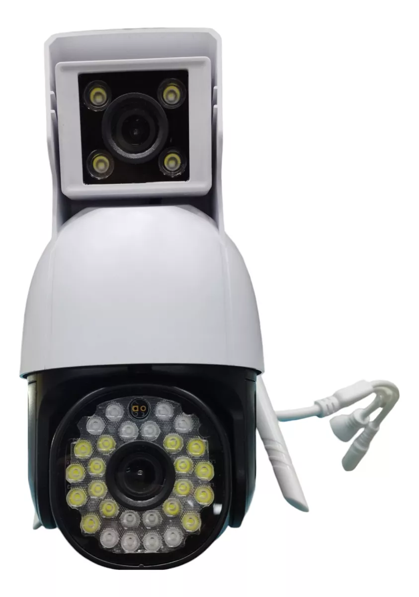 Cámara Doble Lente 360 PTZ Wifi