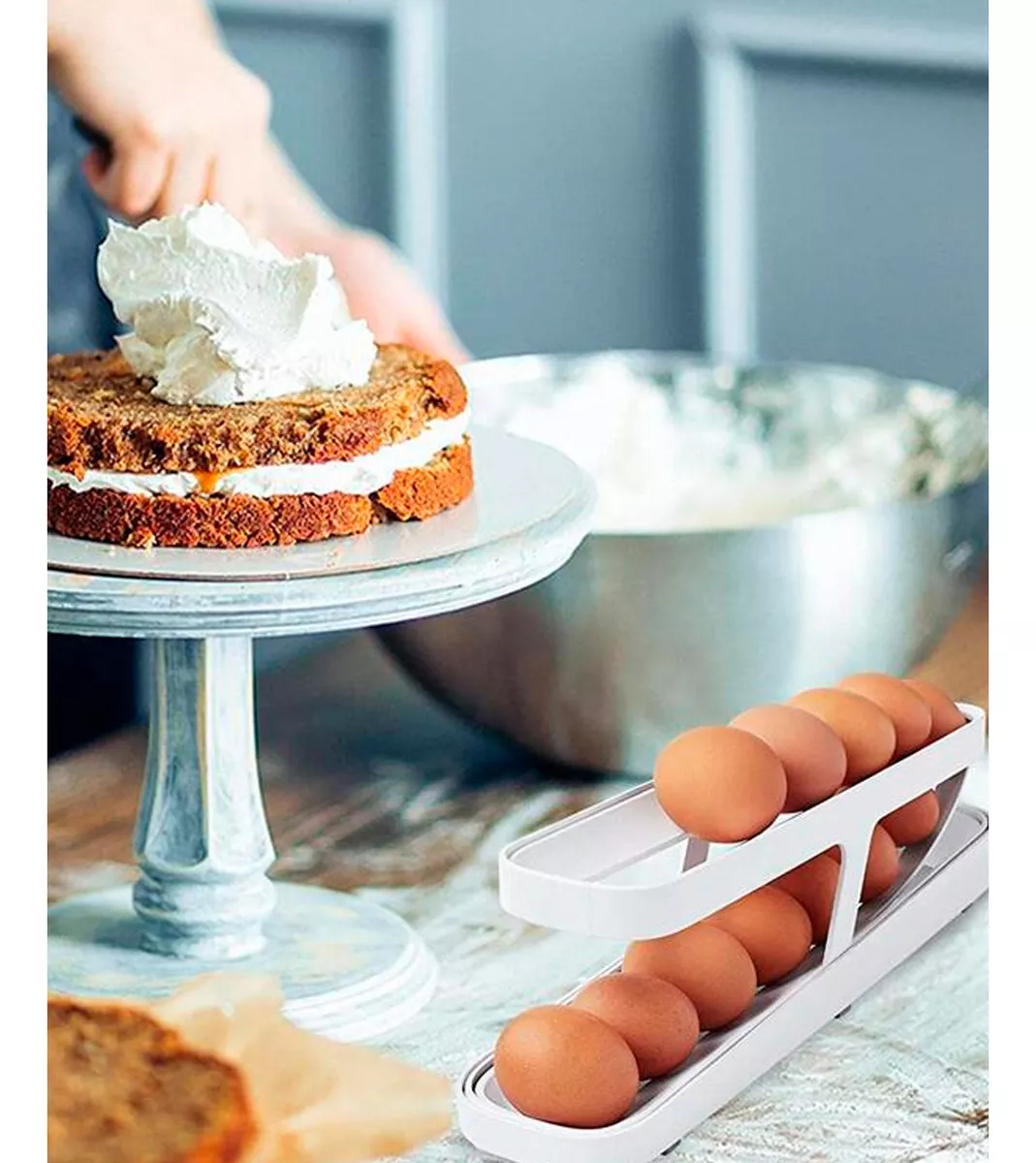 Miniatura 3 de ORGANIZADOR DE BANDEJAS PARA HUEVOS